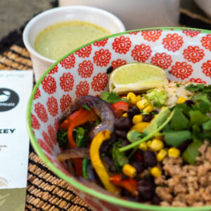 The Ground Turkey Baja Bowl